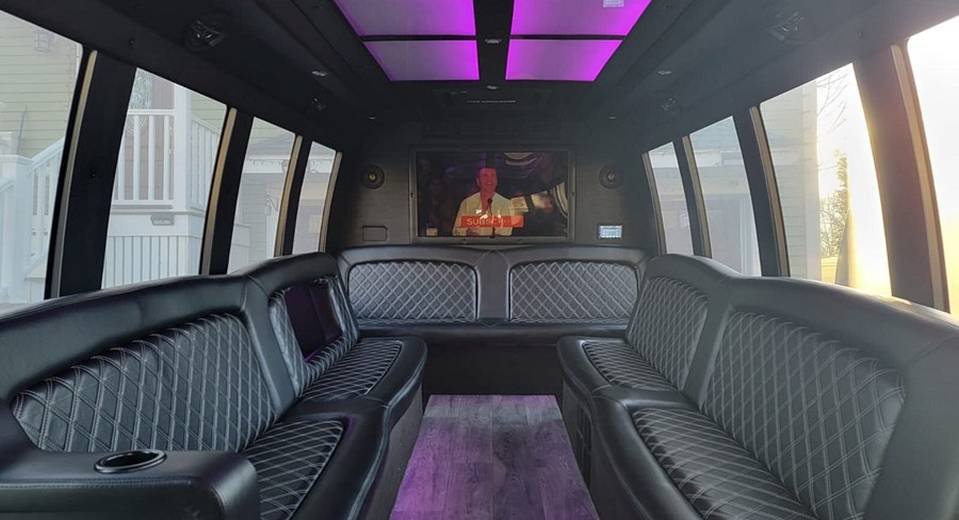 Interior View Of Boston Airport Limo